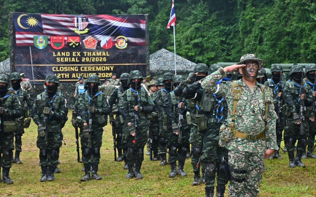 Malaysian and Thai Armies Strengthen Ties Through Joint Land Training Exercise in Gerik