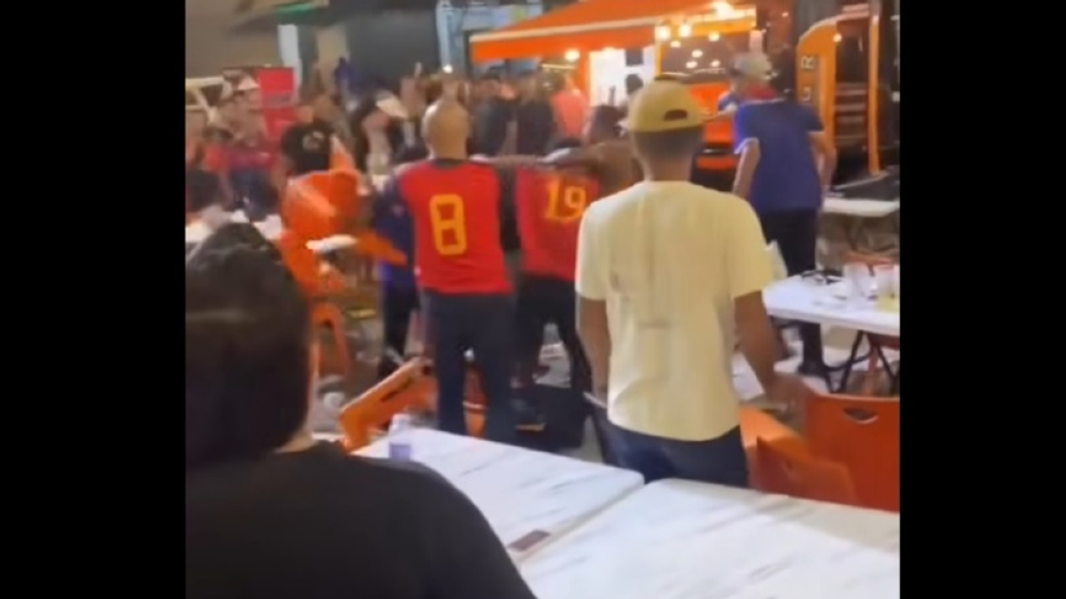 Twelve arrested in Johor after World Cup final screening descends into violence