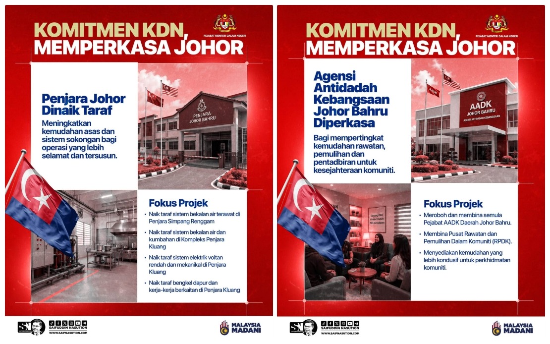 Home Ministry To Boost Security, Public Services In Johor