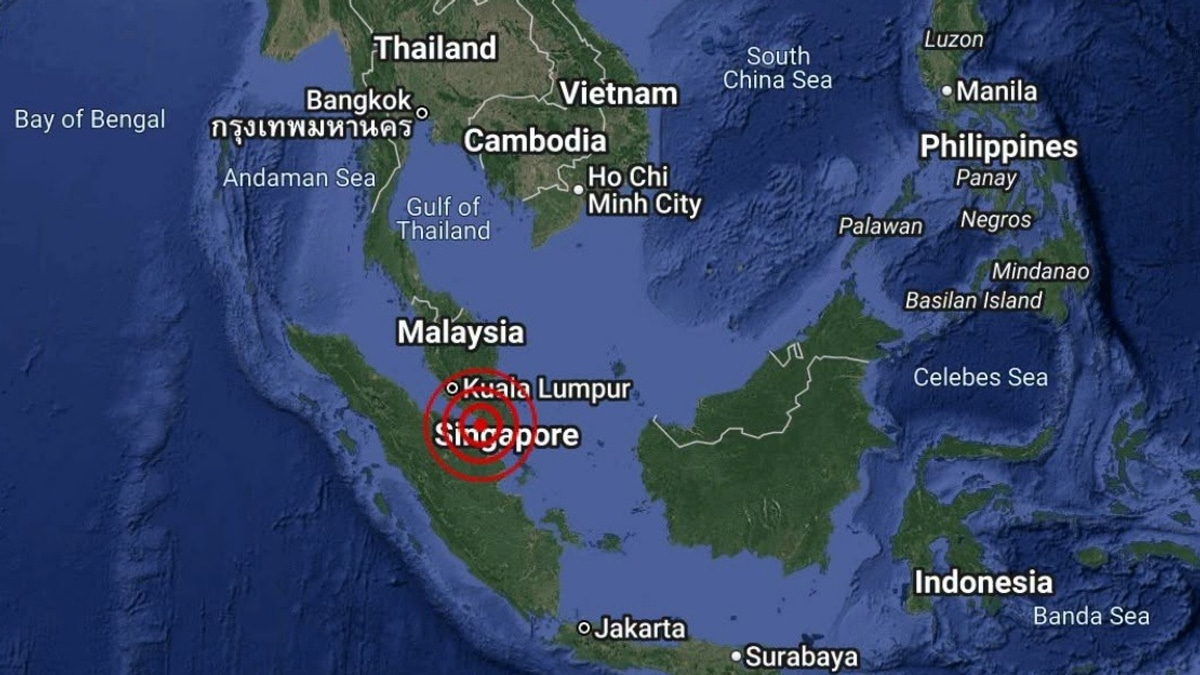 Moderate Earthquake Strikes Off Johor Coast, No Tsunami Risk