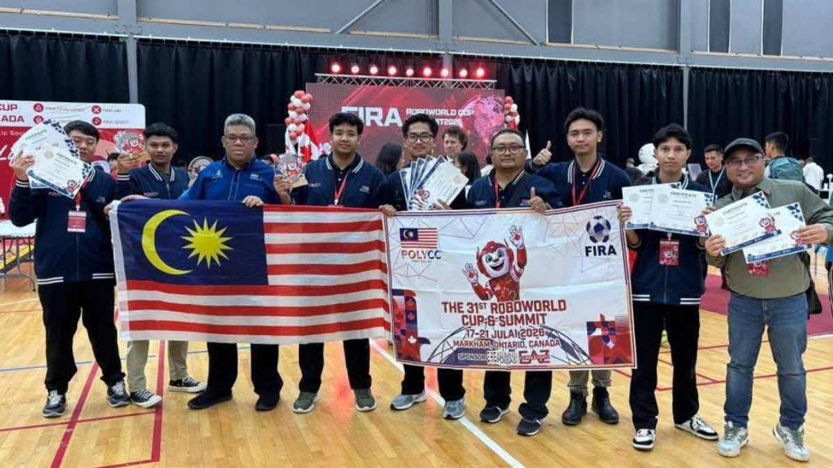 Malaysia's POLYCC Teams Excel at International Robotics Competition with 14-Medal Haul