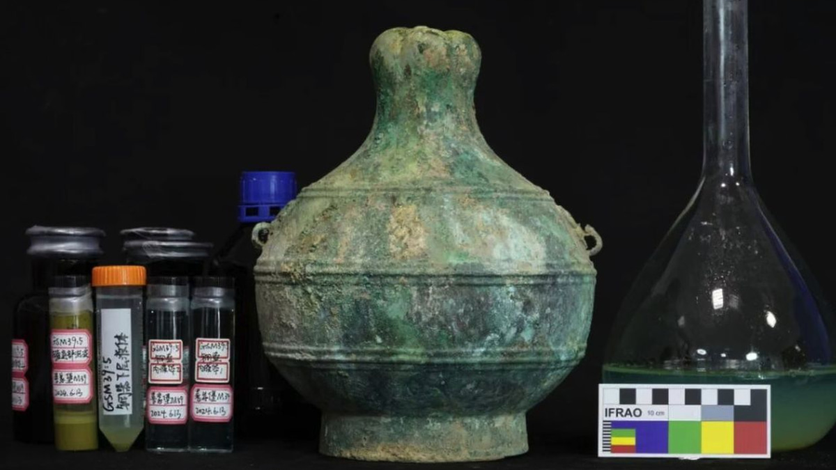 2,300-year-old wine vessel near Great Wall reveals sophisticated ancient brewing techniques