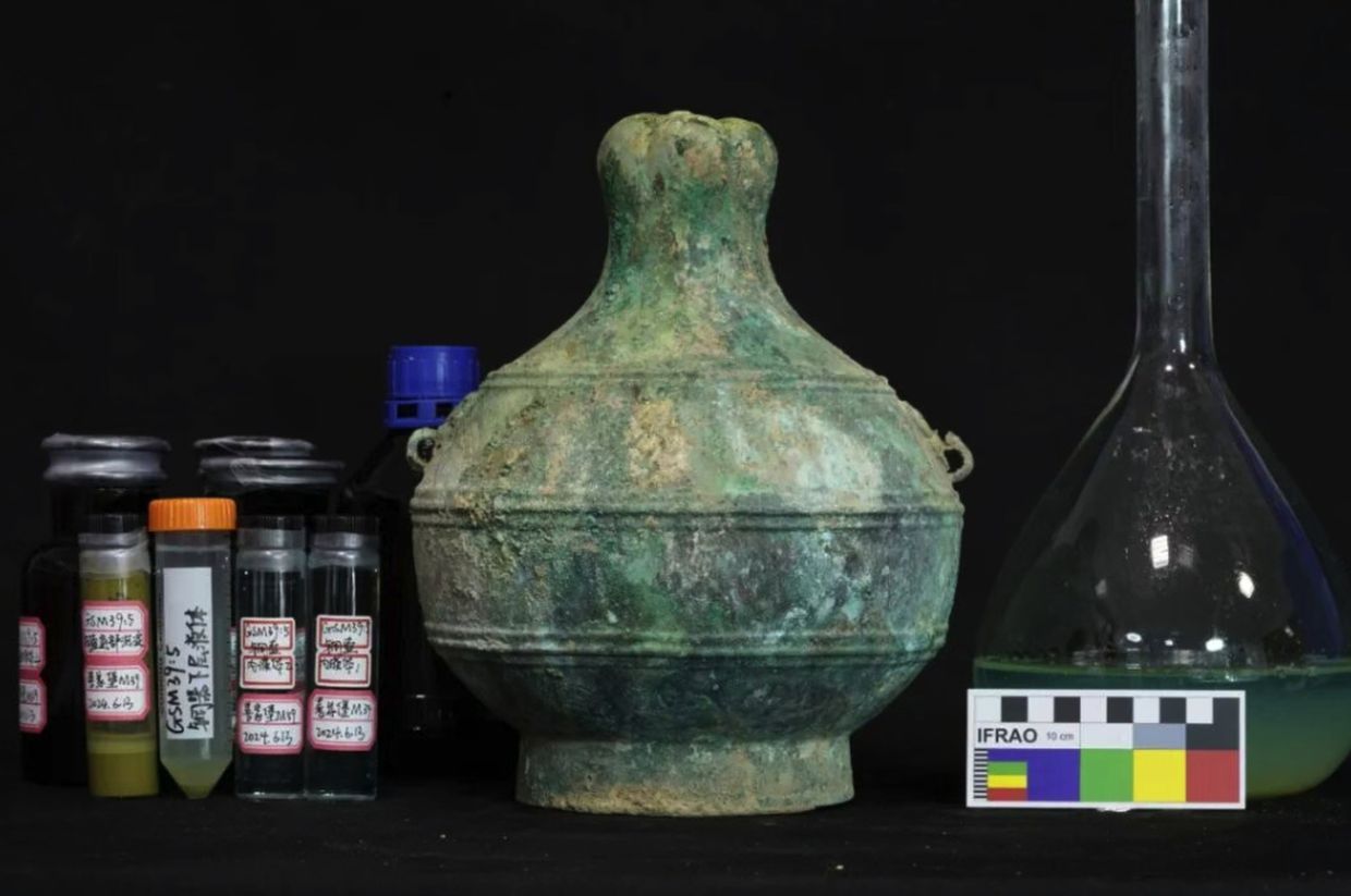 2,300-year-old wine vessel near Great Wall reveals sophisticated ancient brewing techniques