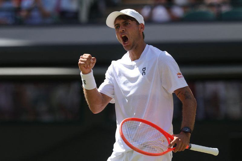 Cobolli Powers Into Wimbledon Quarter-Finals, Sets Sights on Ice Cream and Rest