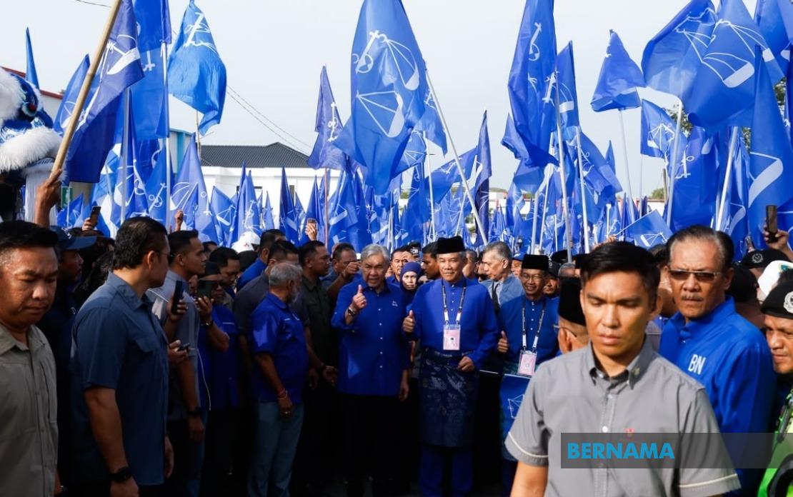 BN Leadership Shows Strength at Negeri Sembilan Nomination Centres