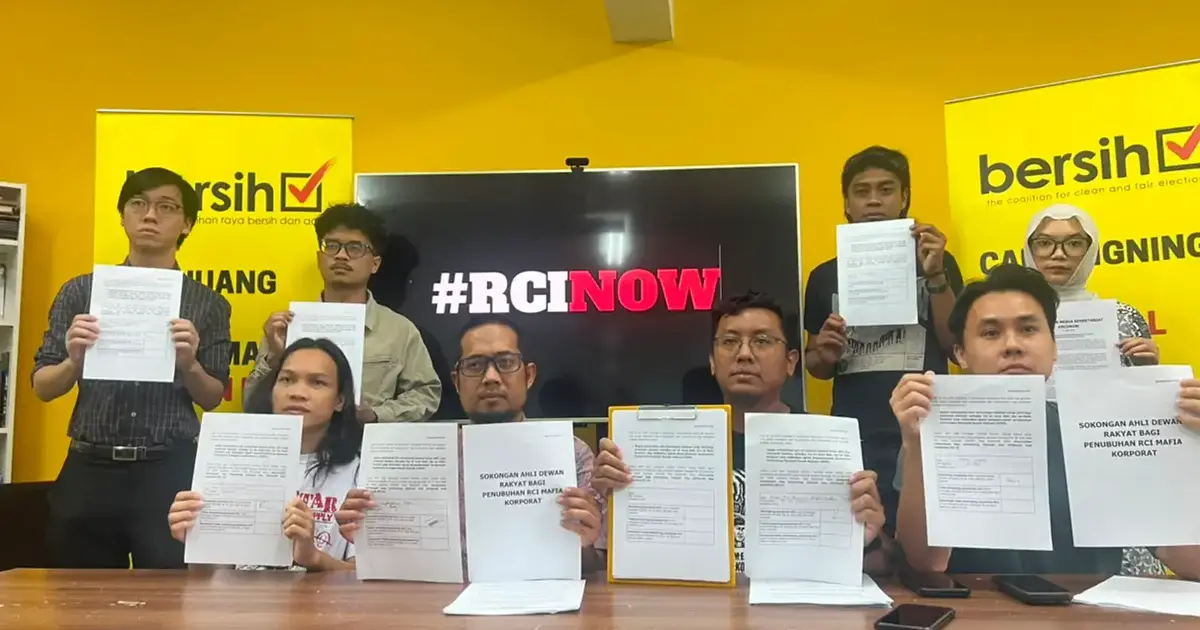Bersih Says 34 MPs Support Royal Commission Into 'Corporate Mafia' Allegations