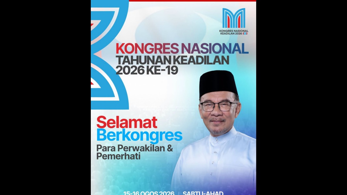 PKR Must Remain True to Its Mass Movement Roots, Anwar Tells Party Congress
