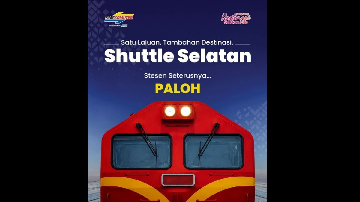KTMB Extends Southern Shuttle Service to Paloh, Strengthening Johor's Economic Corridor