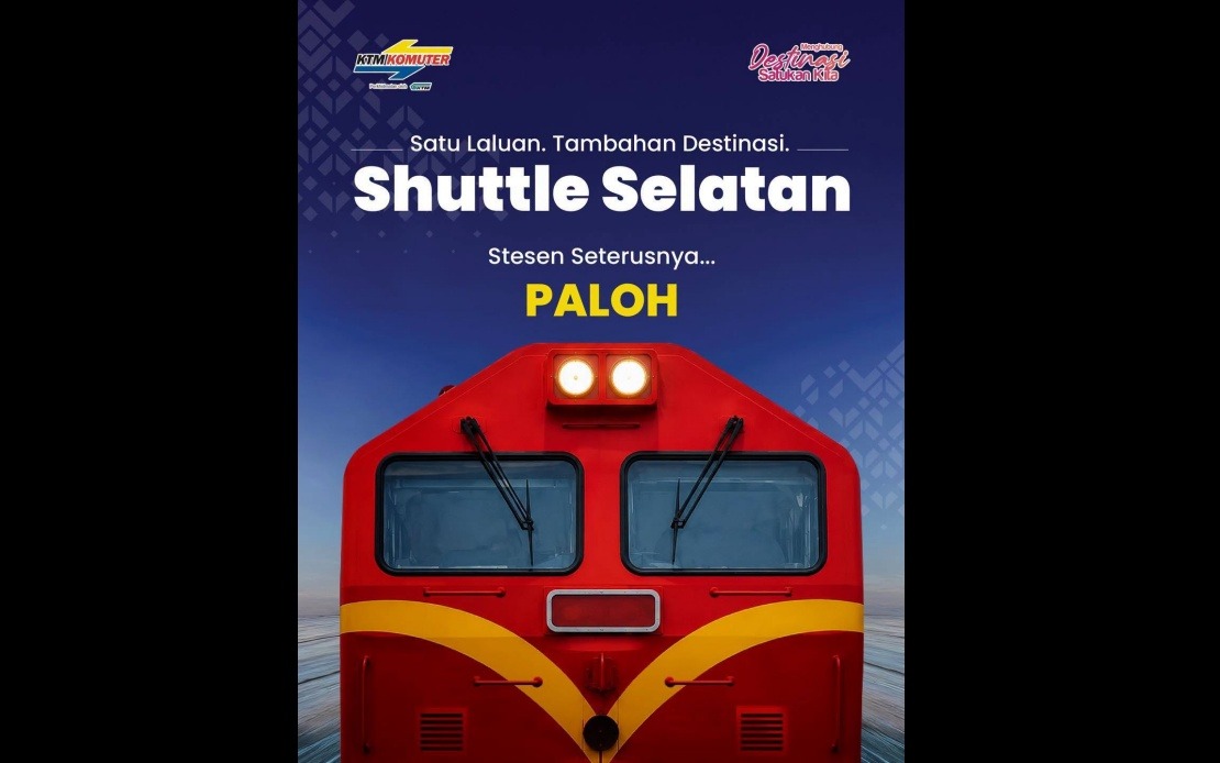 KTMB Extends Southern Shuttle Service to Paloh, Strengthening Johor's Economic Corridor