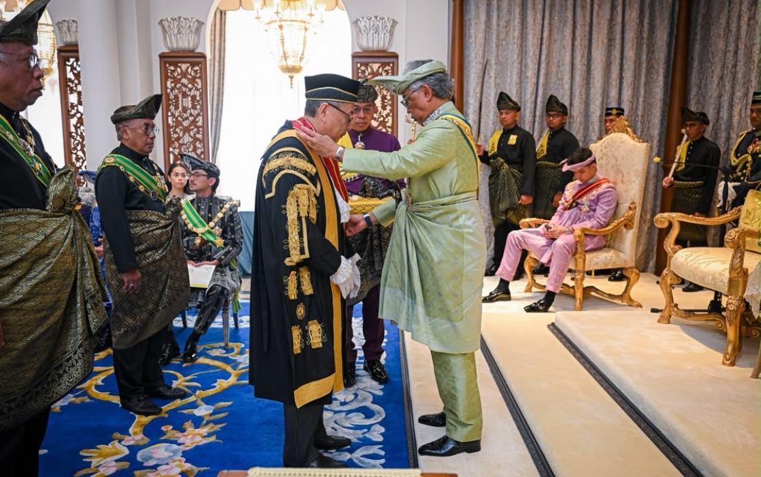 Chief Justice Tun Wan Ahmad Farid Leads 52 Recipients of Pahang State Honours