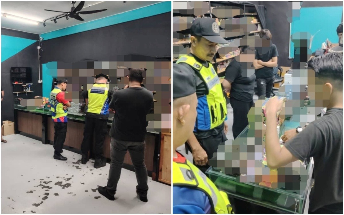 Kangar Municipal Council Seizes 400 Vape Units in Enforcement Drive Against Illegal Sales