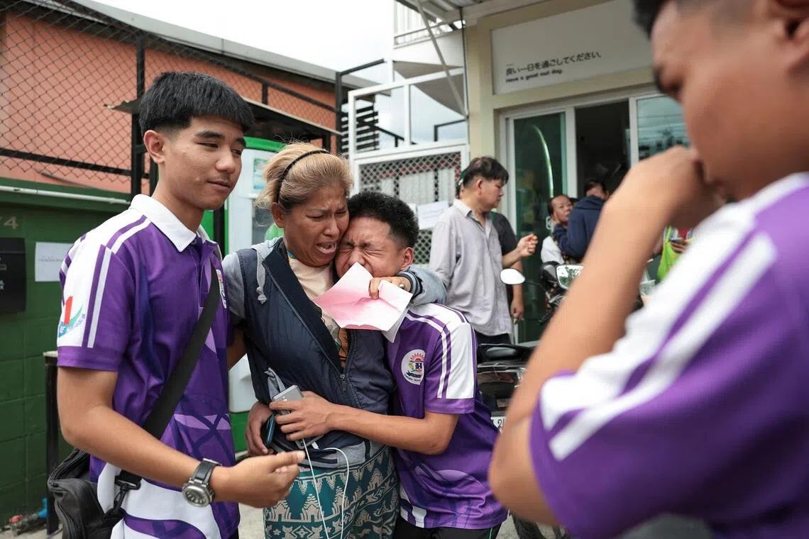 Thai students grapple with shock after classmate's school shooting kills five staff