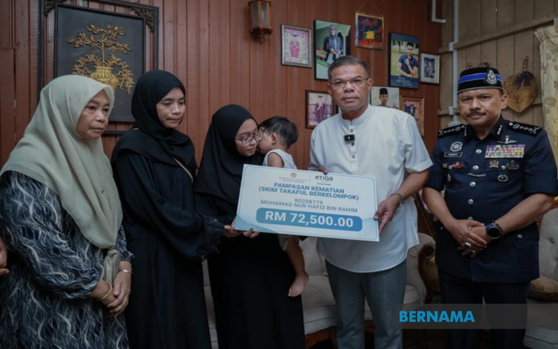 Police to Accelerate Benefits for Sabah Tragedy Victim's Family