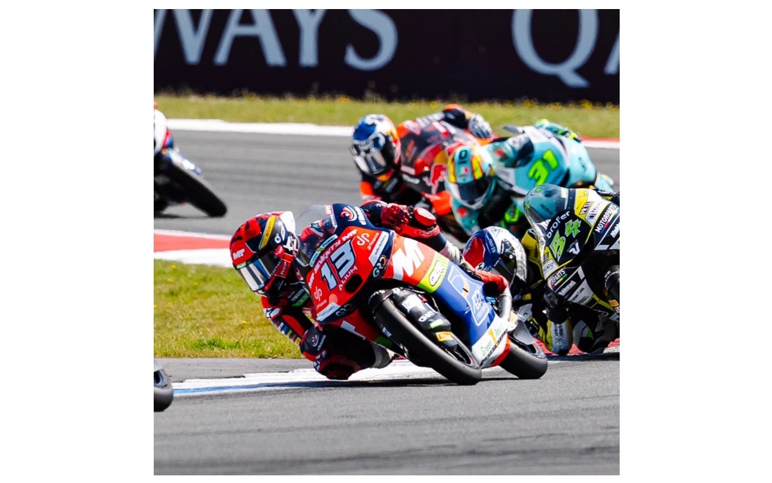 Hakim Danish Claims Points in Dutch GP Despite Tyre Struggles