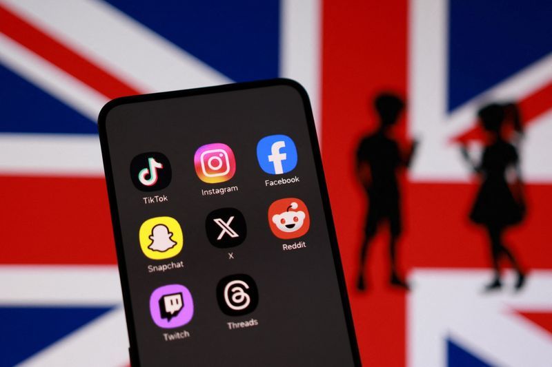 Britain to impose default midnight curfew on social media for teenagers aged 16-17