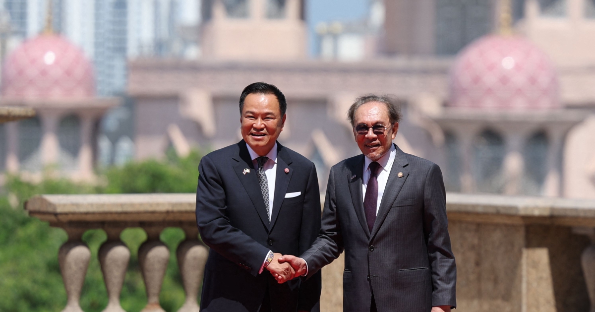 Anwar and Anutin Chart Closer Malaysia-Thailand Partnership at Putrajaya Meeting