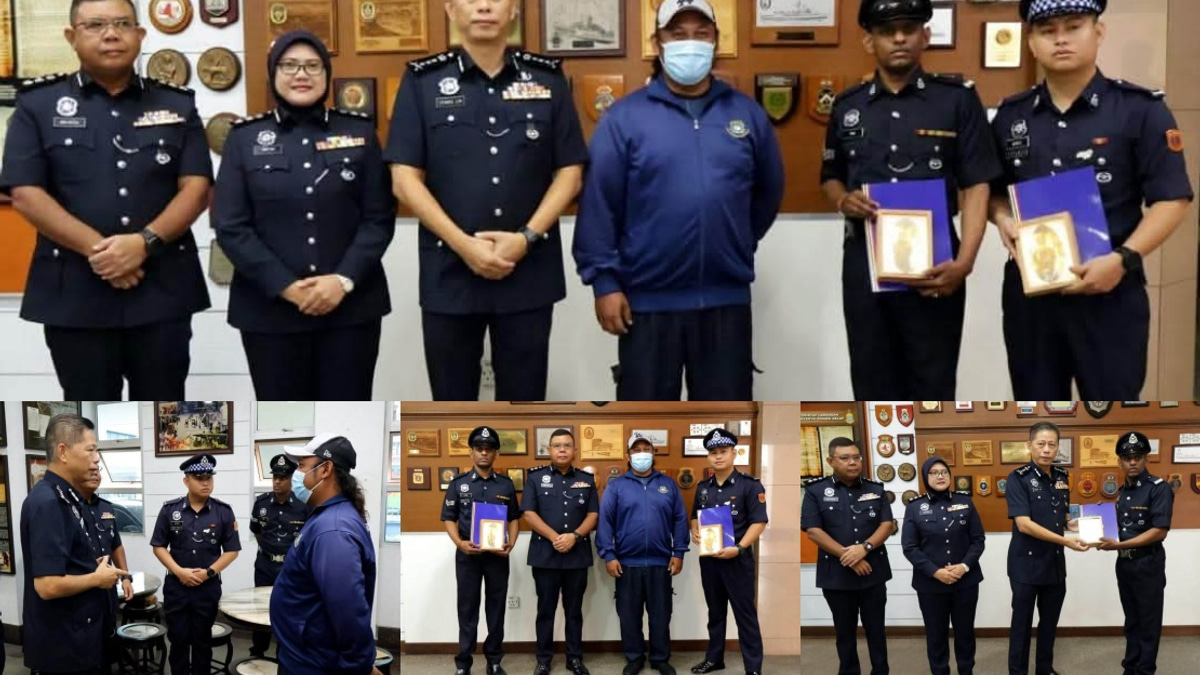 Penang Police Officers Commended for Swift Action in Medical Emergency