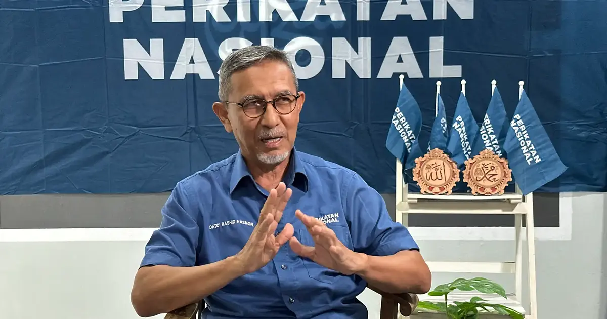 Johor Bersatu Deputy Shows Confidence Despite PAS Presence at BN Rally