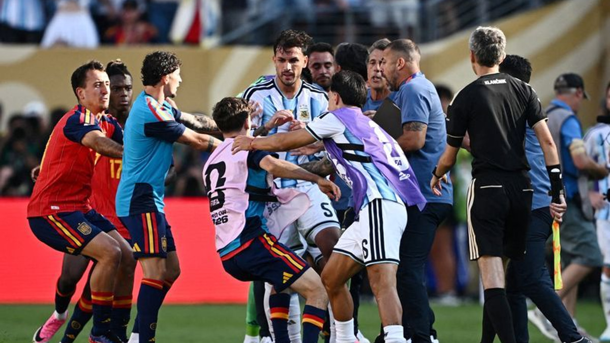 FIFA opens disciplinary probe into World Cup final fracas between Spain and Argentina