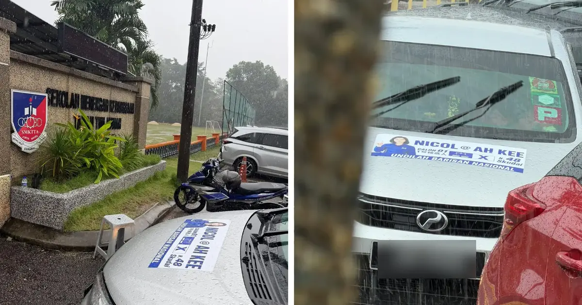 Former DAP MP Calls for Investigation into BN Candidate's Alleged Election Law Breach at Skudai Polling Station