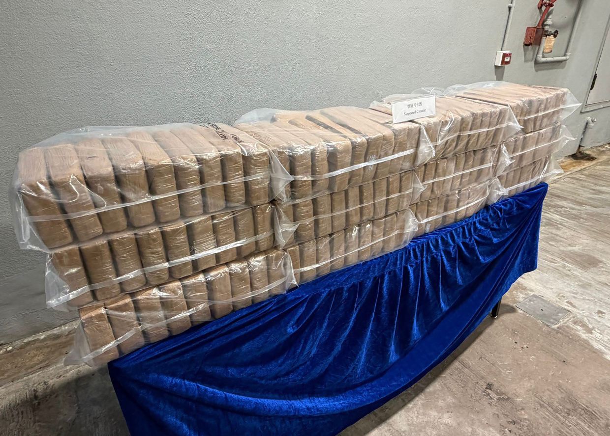 Hong Kong Police Seize 361kg of Cocaine in Major Trafficking Bust Within Days