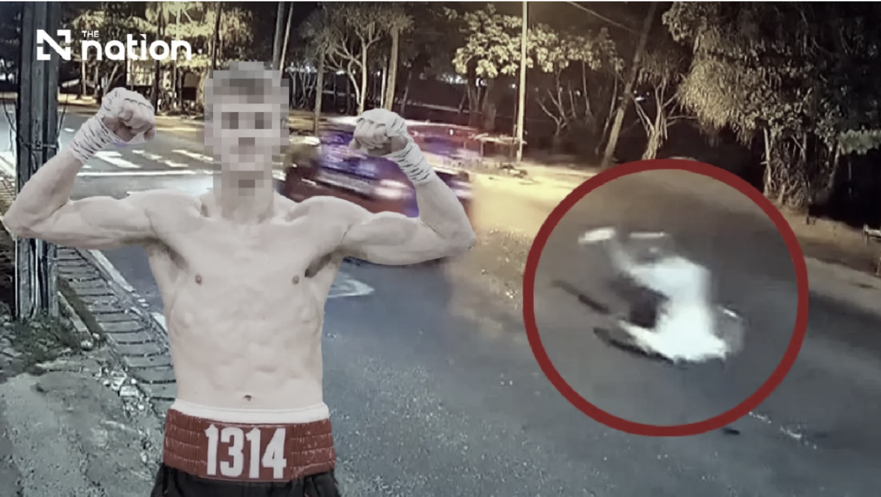 Phuket tuk-tuk driver charged after British boxer's death in vehicle fall