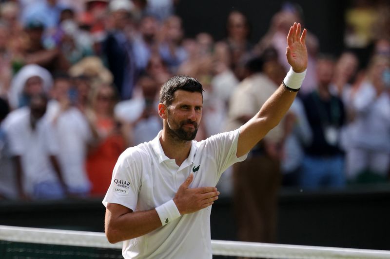 Djokovic, Osaka chase Wimbledon glory as quarter-finals commence
