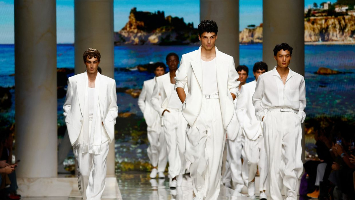 Milan Menswear Pivots to Simplicity as Designers Navigate Global Turbulence