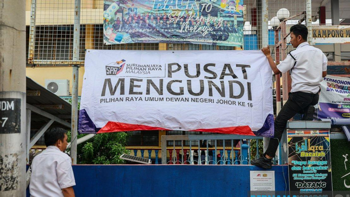 Johor's 2.7 Million Voters Cast Ballots in State Election