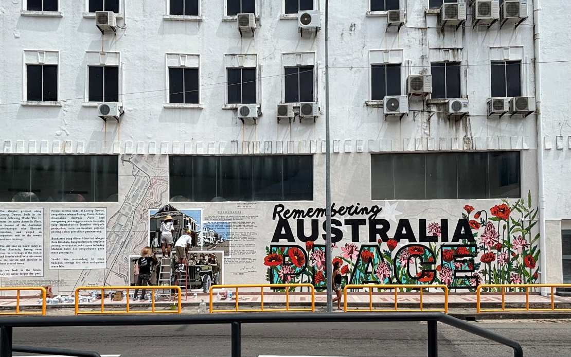 New Mural in Kota Kinabalu Celebrates Sabah-Australia Partnership