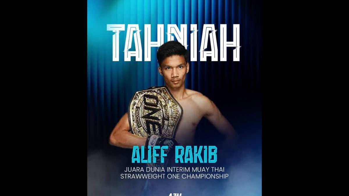Aliff's ONE Championship Victory Signals Malaysia's Rising Global Sports Presence, Says DPM Zahid