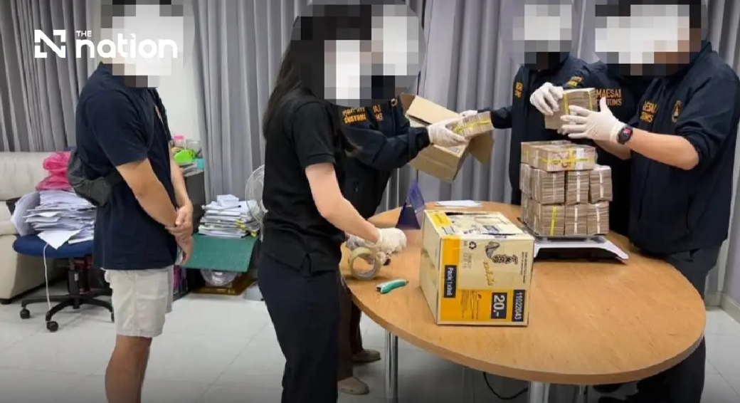 Thai Customs Intercepts US$700,000 in Cash Hidden in Snack Boxes at Myanmar Border