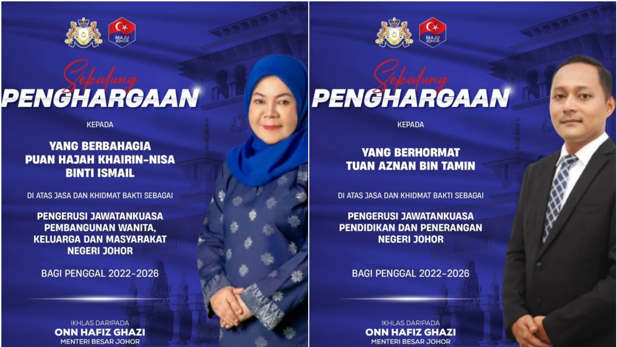Onn Hafiz Acknowledges Outgoing Exco Members as Johor Completes Administrative Reshuffle