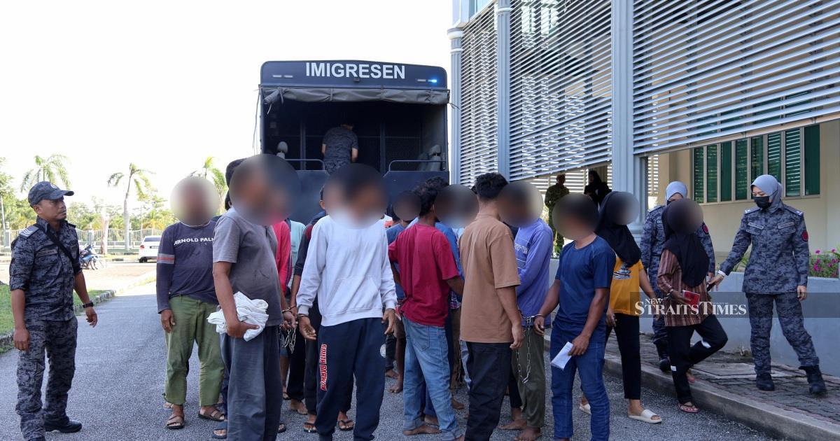 Twenty-nine Undocumented Migrants Fined Up to RM10,000 in Pasir Mas Court
