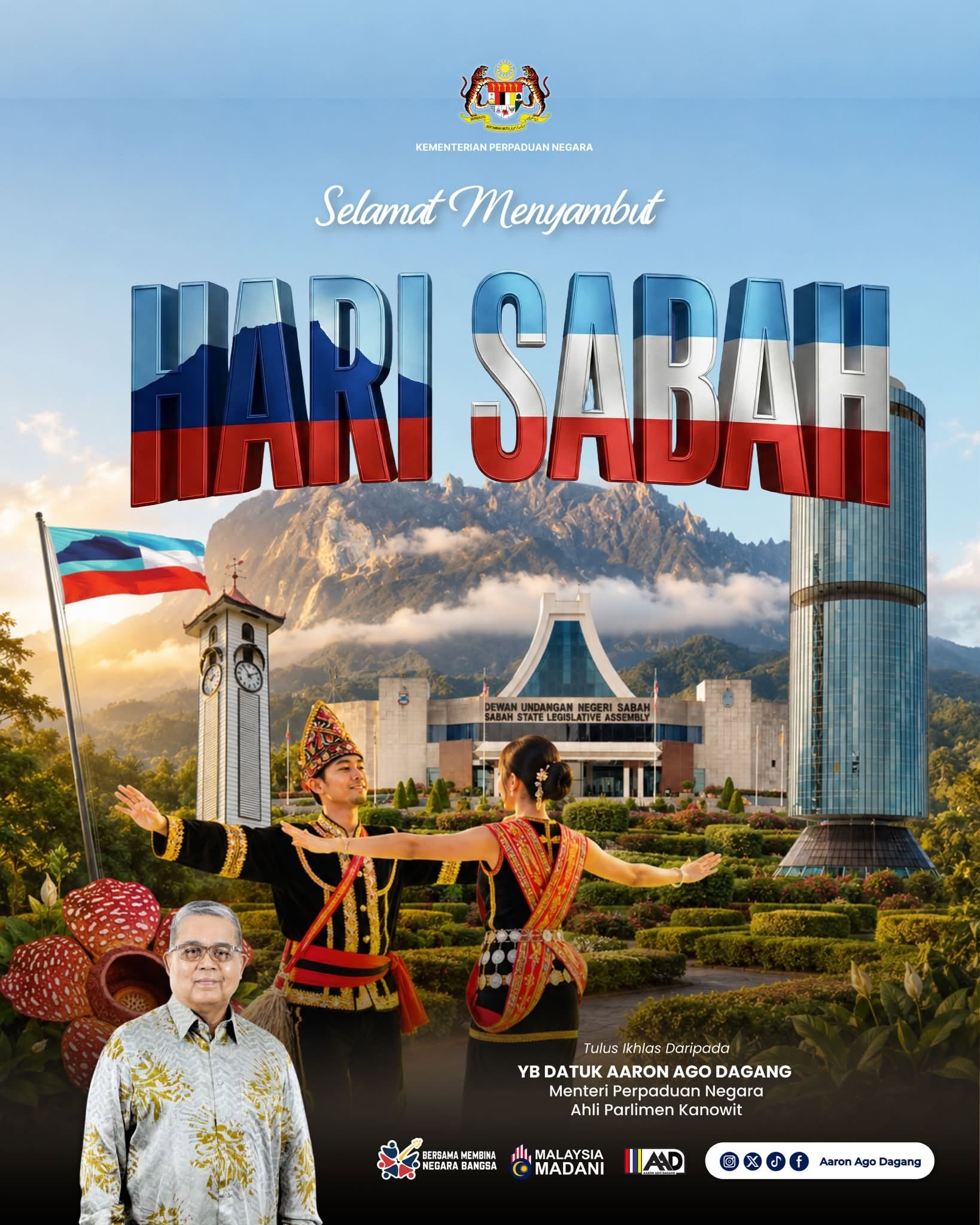 Sabah's Ethnic Tapestry Underpins National Unity, Minister Says