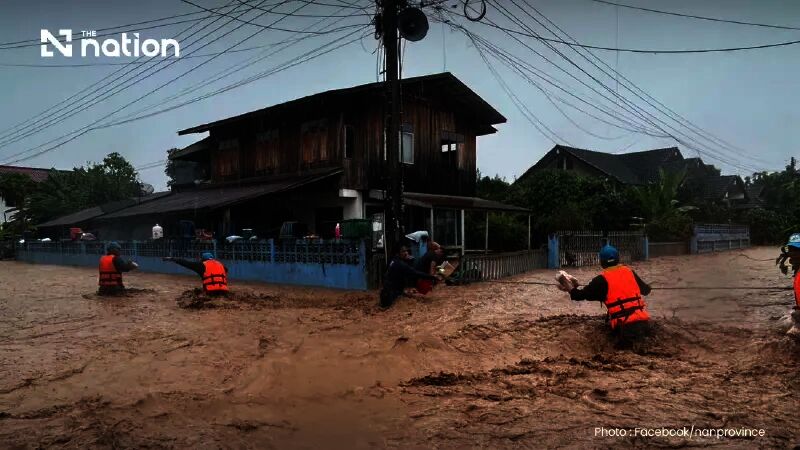 Thailand Declares Disaster Zone in Nan as Northern Floods Intensify
